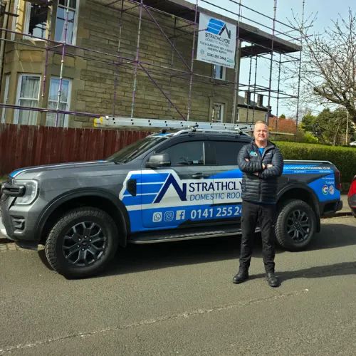 Mark Foy, founder of Strathclyde Domestic Roofing Ltd