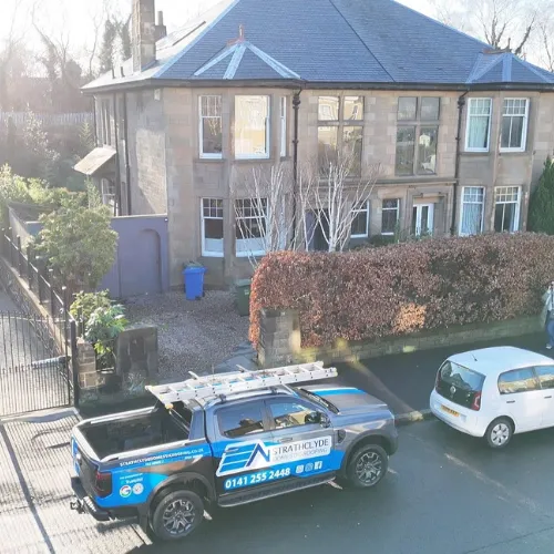Recent roof project completed in Glasgow