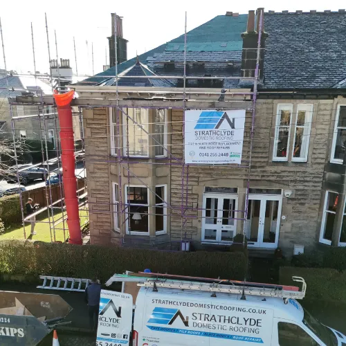 Recent roof project completed in Glasgow