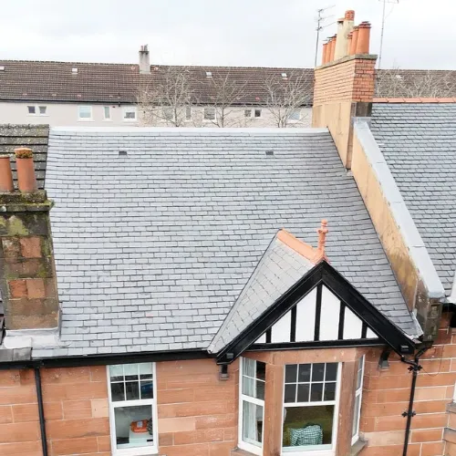 Recent roof project completed in Glasgow